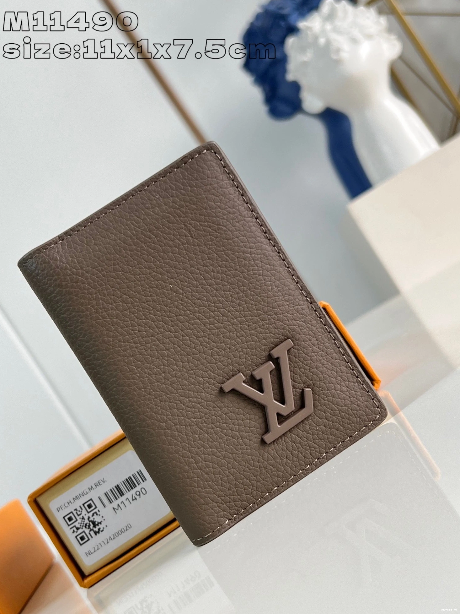 WIS Pocket Organizer-7.5*11.1*1 LOUIS cm VUITTON 0711